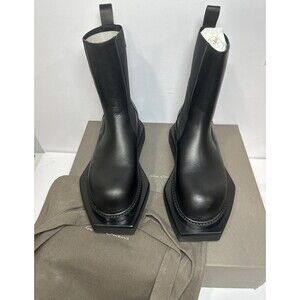 Rick Owens Beetle Turbo Cyclops Chelsea Boots Black EU 41 Unisex Goth Aesthetic